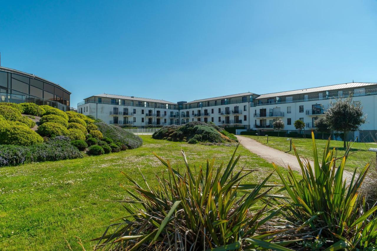 Les Thermes 521 - Appt Proche Plage Avec Piscine Partagee Concarneau Extérieur photo