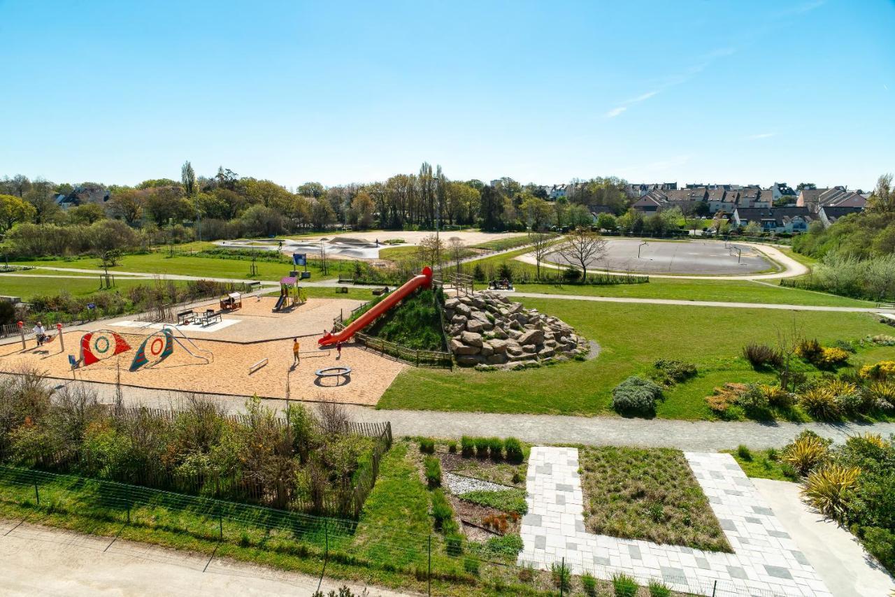 Les Thermes 521 - Appt Proche Plage Avec Piscine Partagee Concarneau Extérieur photo